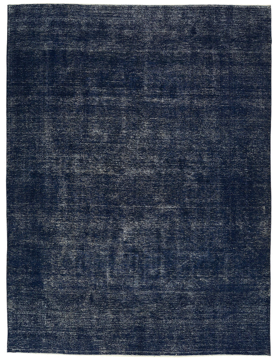 9x12 Blue Overdyed Large Area Rug - 46669
