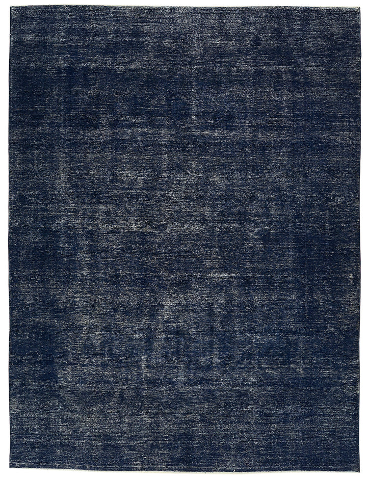 9x12 Blue Overdyed Large Area Rug - 46669