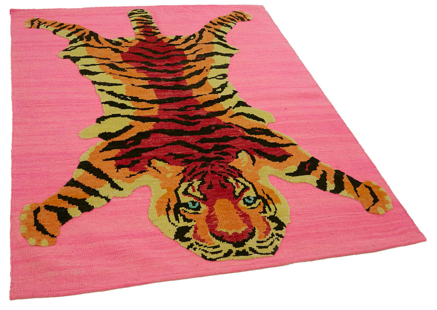 5x6 Hand-Knotted Tiger Oushak Rug - 46685
