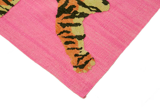 5x6 Hand-Knotted Tiger Oushak Rug - 46685