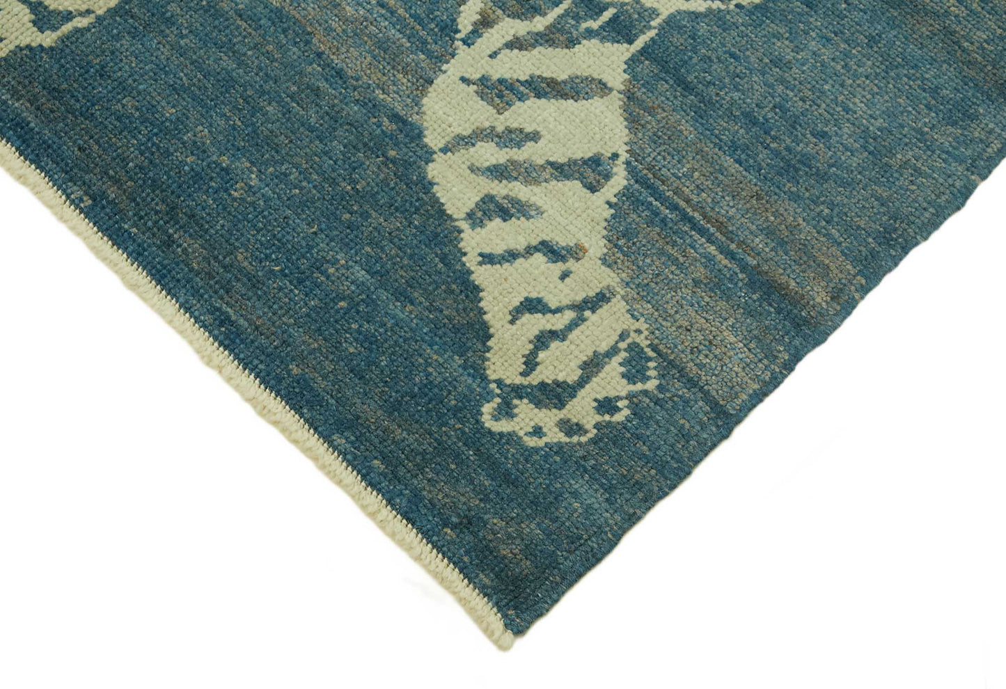 5x6 Hand-Knotted Tiger Oushak Rug - 46691