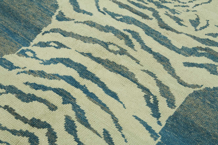 5x6 Hand-Knotted Tiger Oushak Rug - 46691