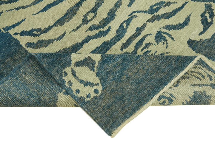 5x6 Hand-Knotted Tiger Oushak Rug - 46691
