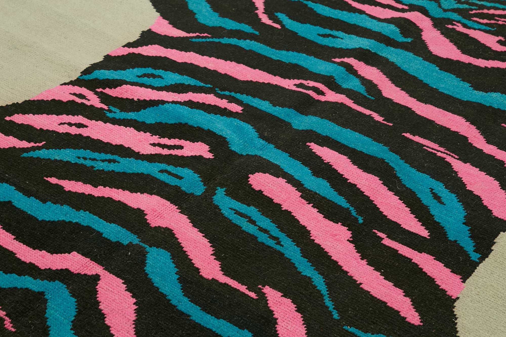 8x10 Hand-Knotted Tiger Oushak Rug - 46695