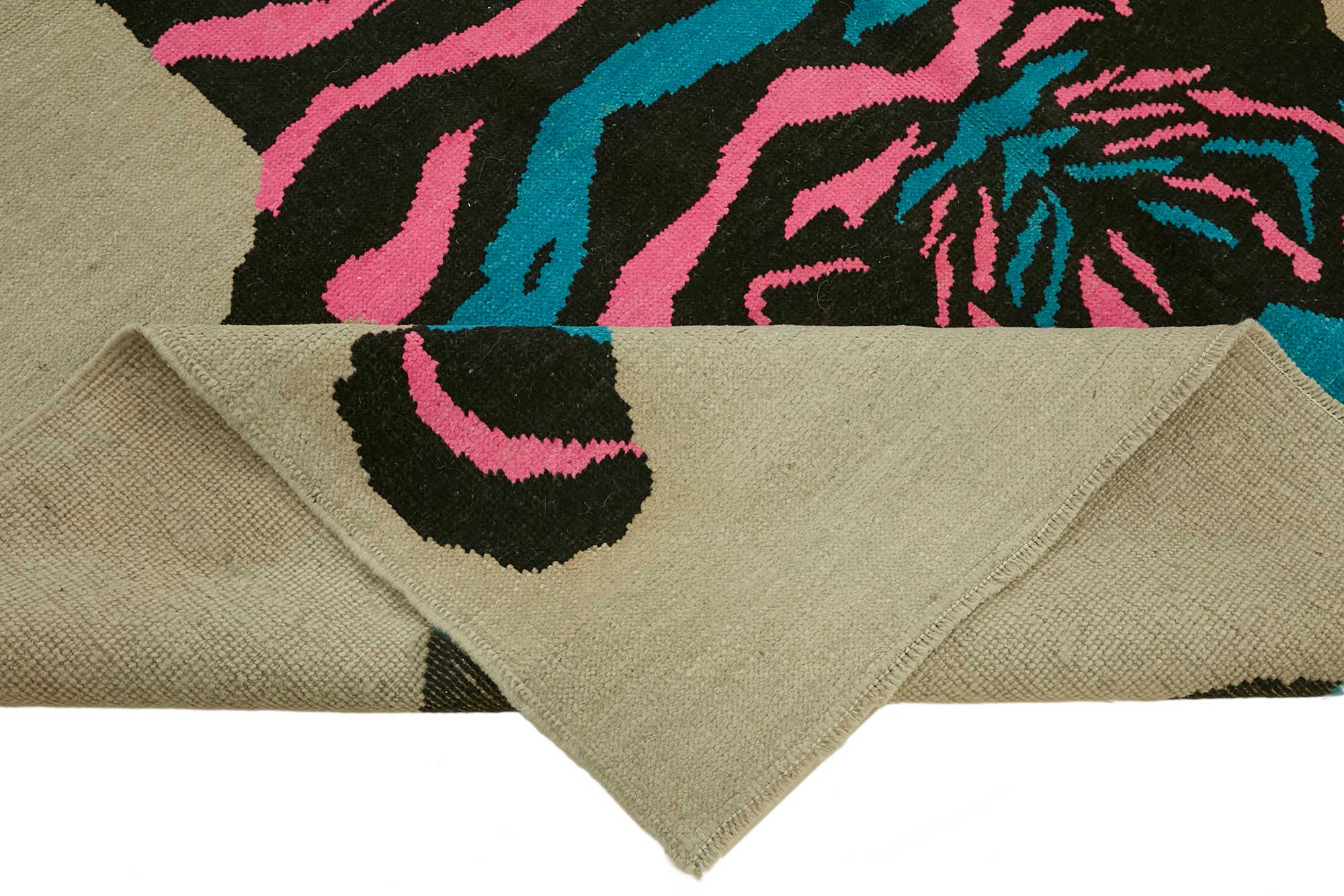 8x10 Hand-Knotted Tiger Oushak Rug - 46695
