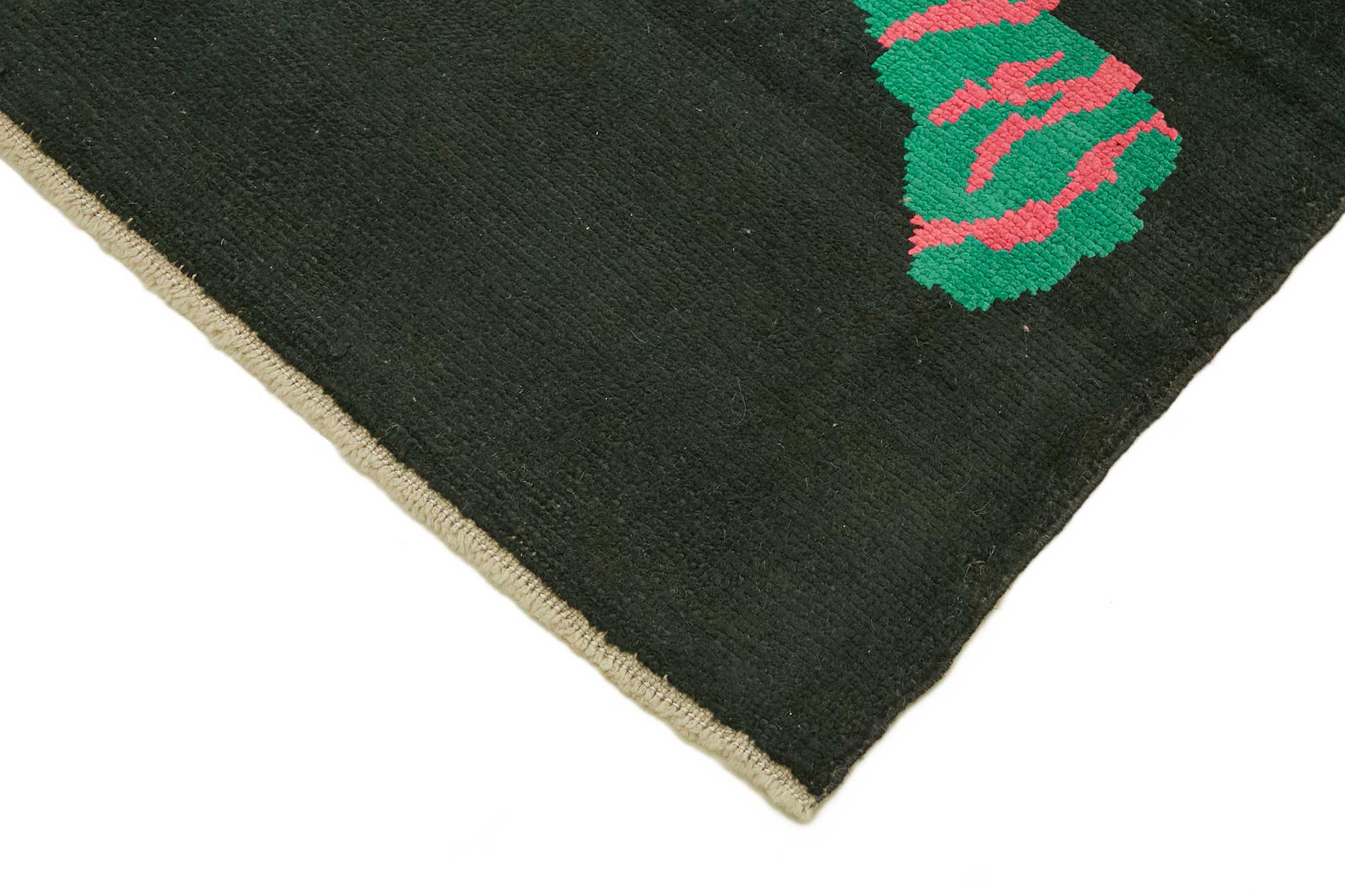 7x11 Hand-Knotted Tiger Oushak Rug - 46700