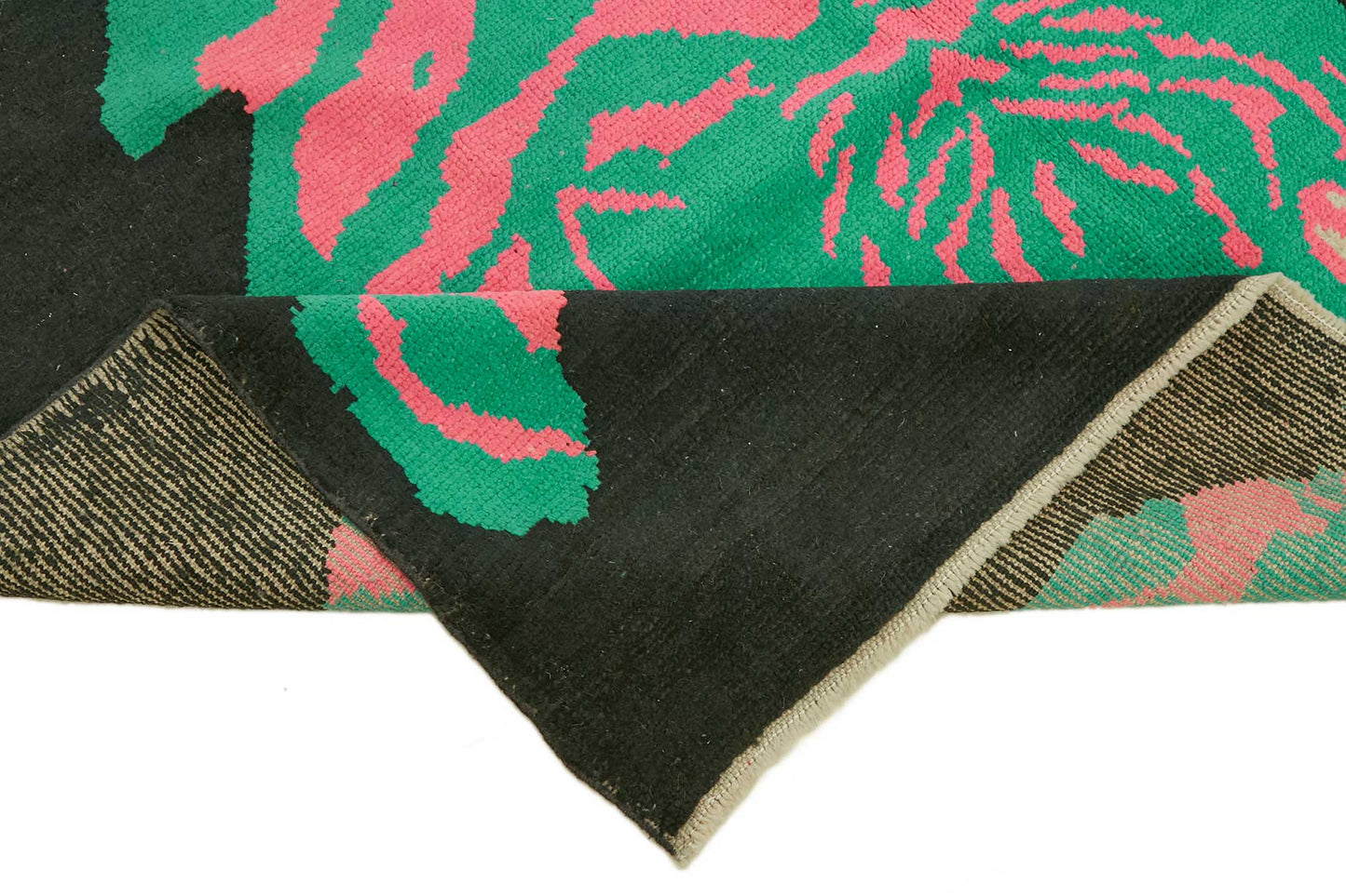 7x11 Hand-Knotted Tiger Oushak Rug - 46700