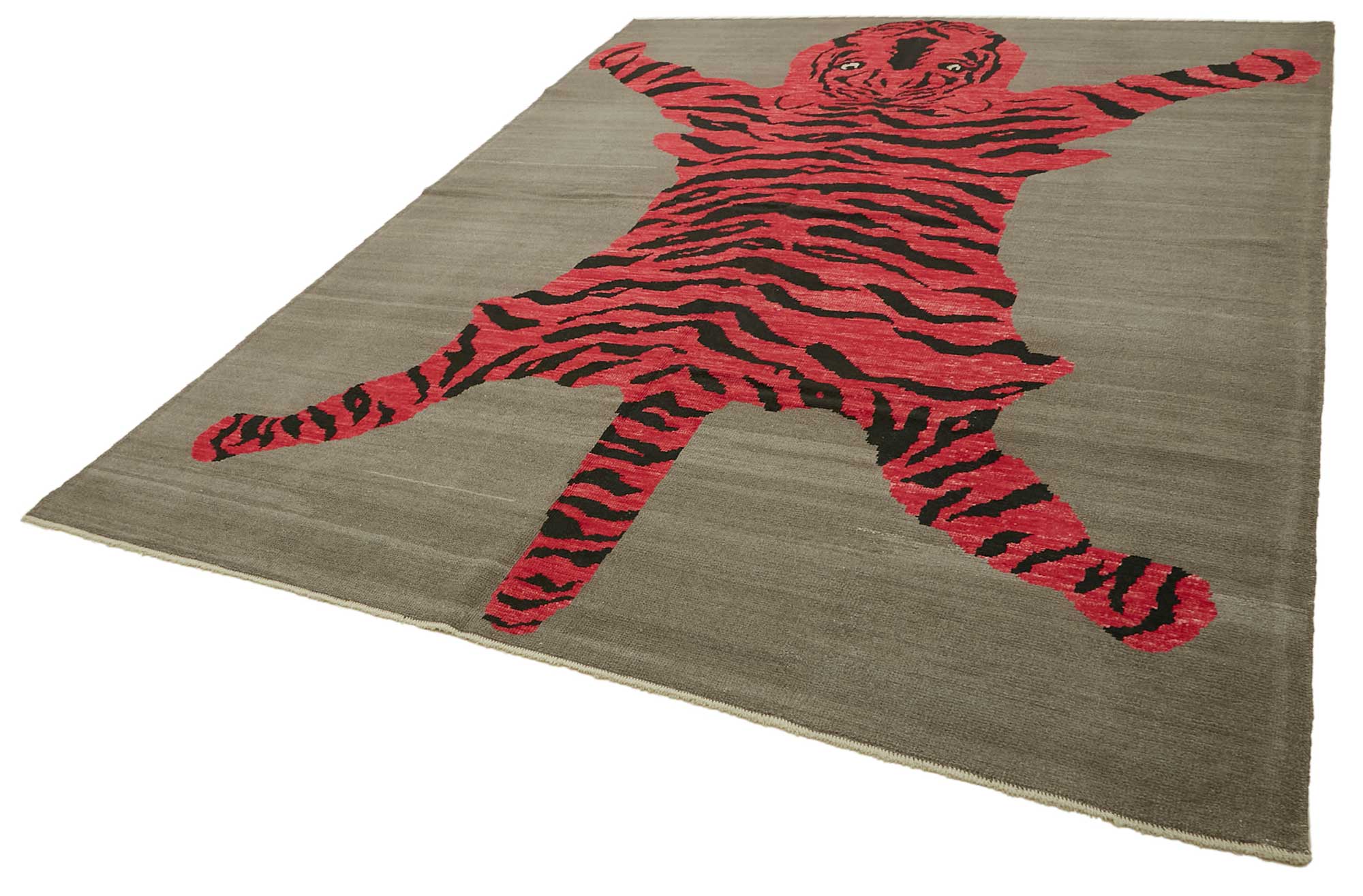 9x12 Hand-Knotted Tiger Oushak Rug - 46701