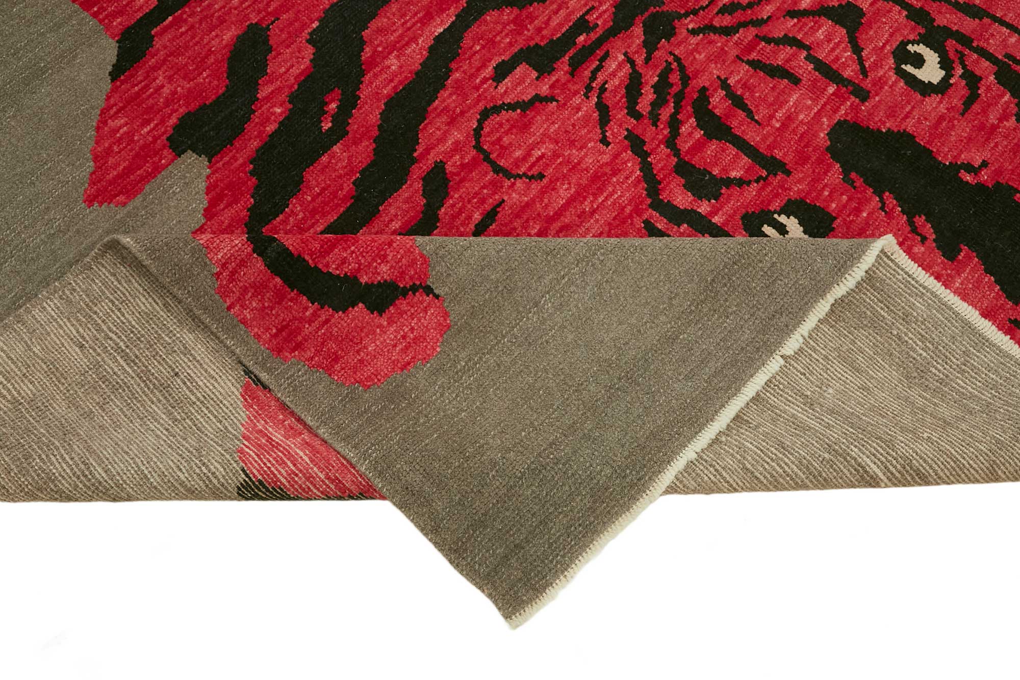 9x12 Hand-Knotted Tiger Oushak Rug - 46701
