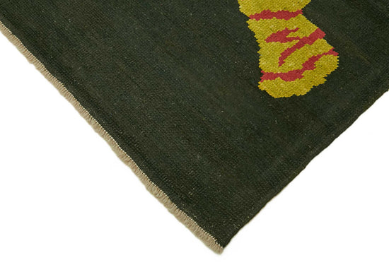 7x11 Hand-Knotted Tiger Oushak Rug - 46703