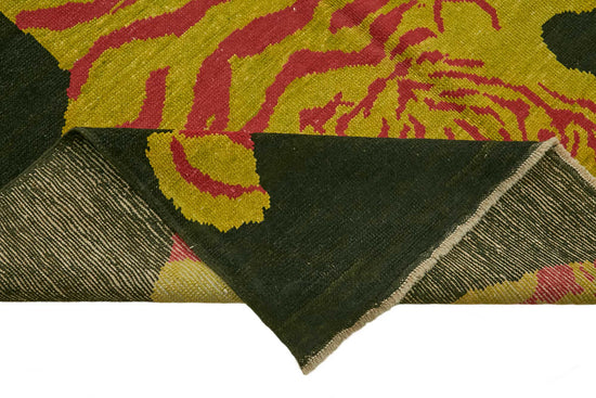 7x11 Hand-Knotted Tiger Oushak Rug - 46703