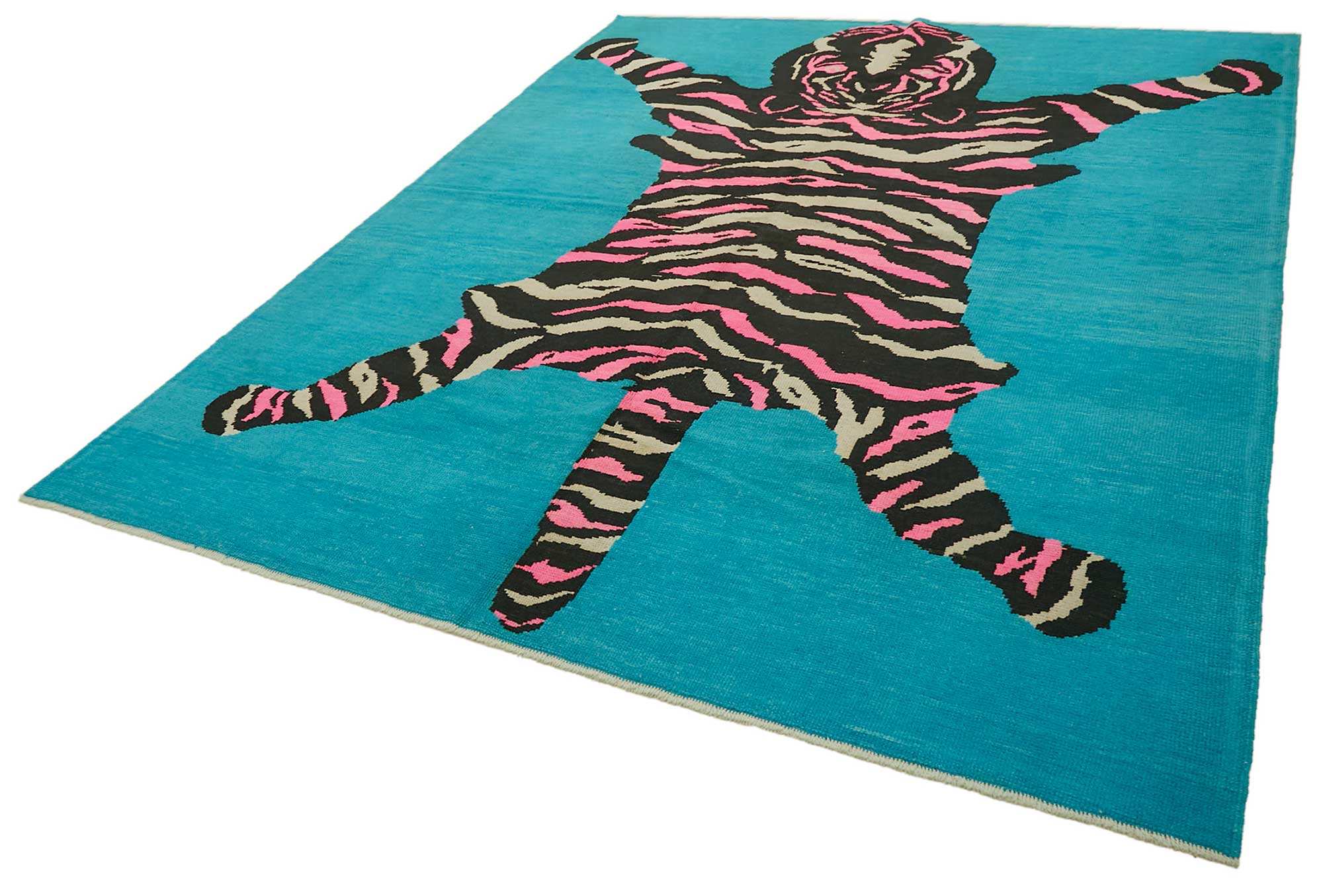 8x11 Hand-Knotted Tiger Oushak Rug - 46704