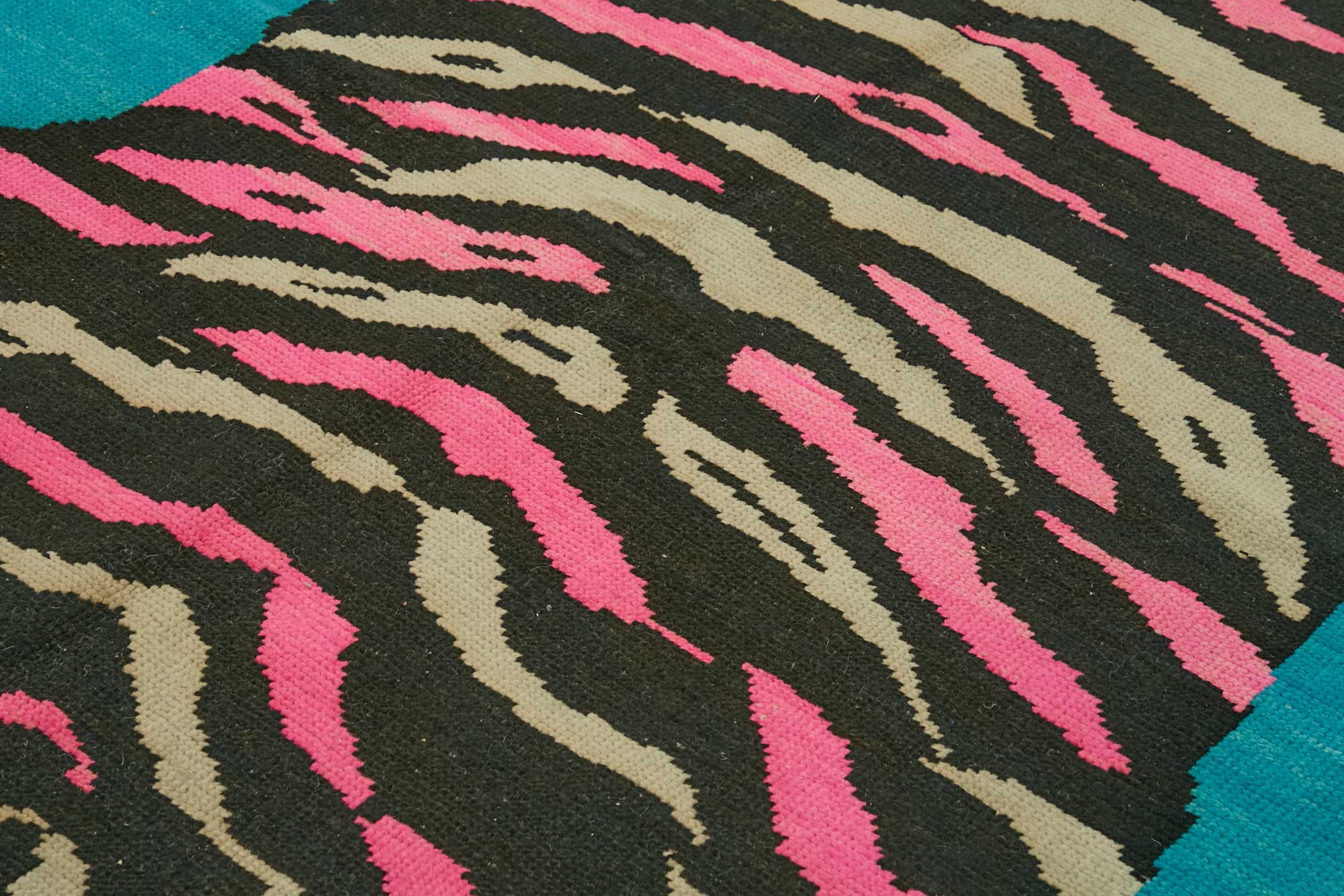 8x11 Hand-Knotted Tiger Oushak Rug - 46704
