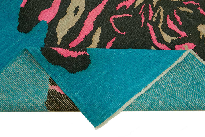 8x11 Hand-Knotted Tiger Oushak Rug - 46704