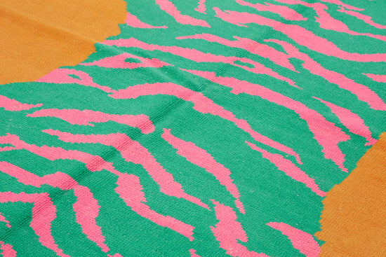 7x11 Hand-Knotted Tiger Oushak Rug - 46706