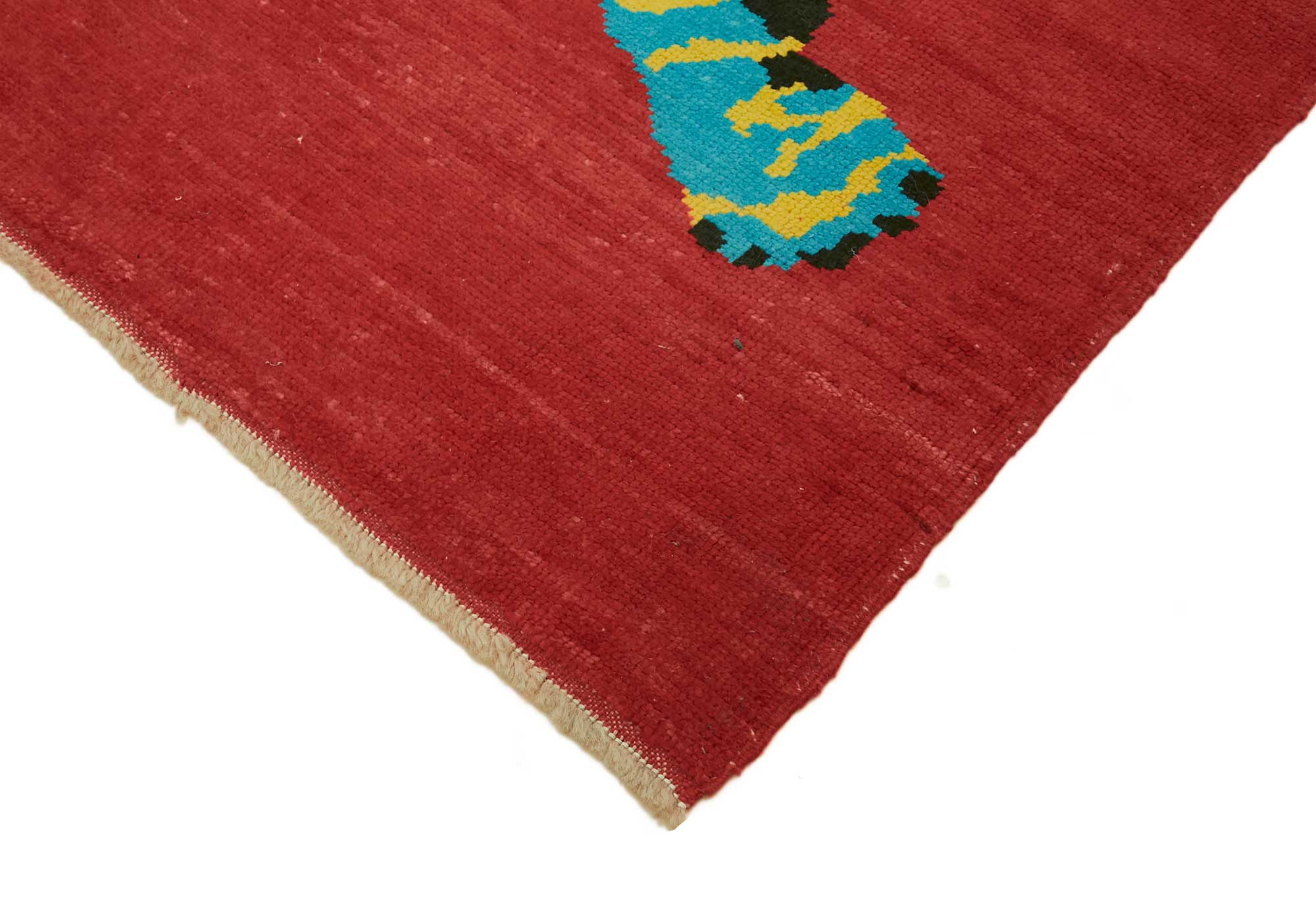 7x10 Hand-Knotted Tiger Oushak Rug - 46708