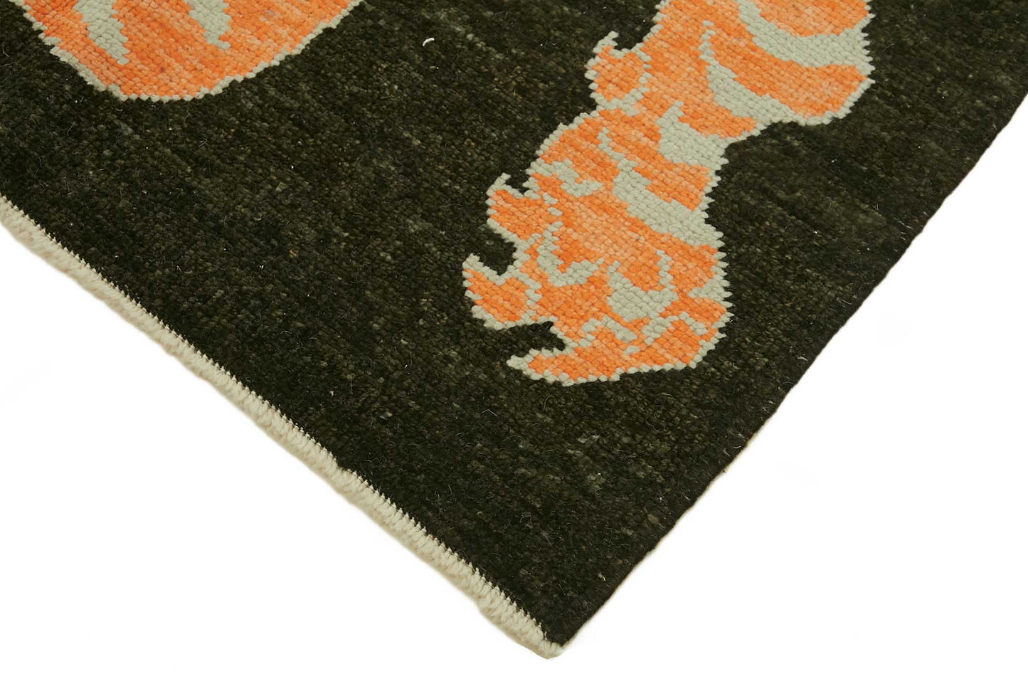 4x7 Hand-Knotted Tiger Oushak Rug - 46711