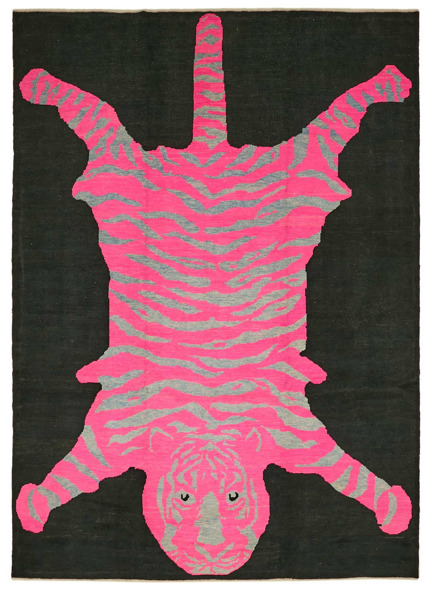 10x14 Hand-Knotted Tiger Oushak Rug - 46715