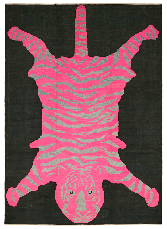 10x14 Hand-Knotted Tiger Oushak Rug - 46715