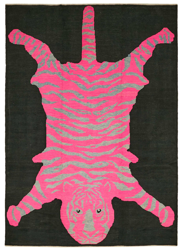 10x14 Hand-Knotted Tiger Oushak Rug - 46715