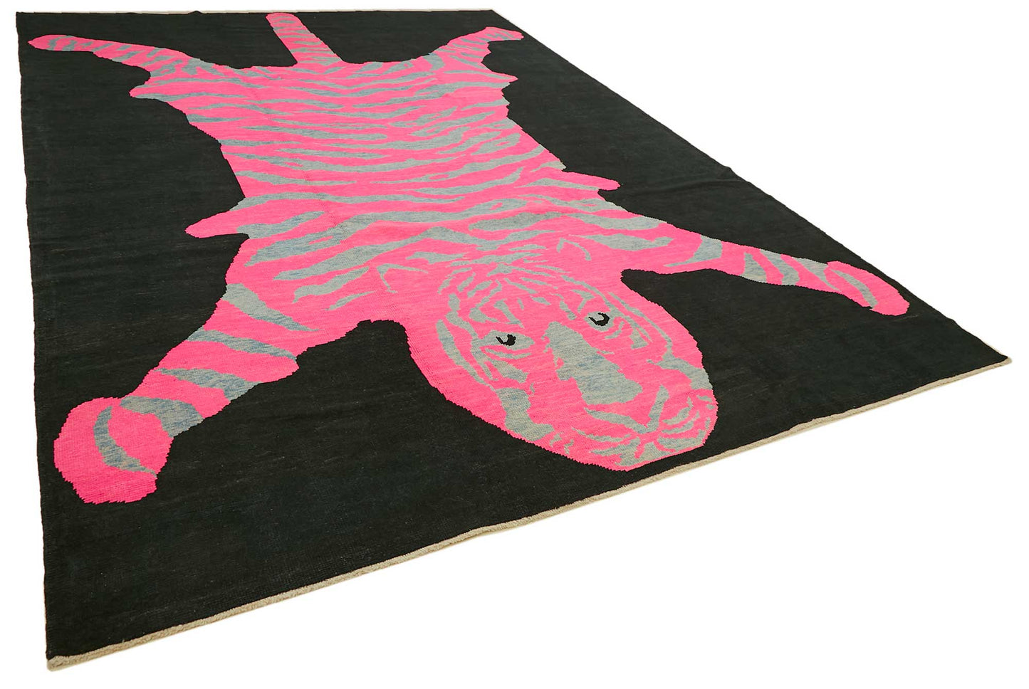 10x14 Hand-Knotted Tiger Oushak Rug - 46715