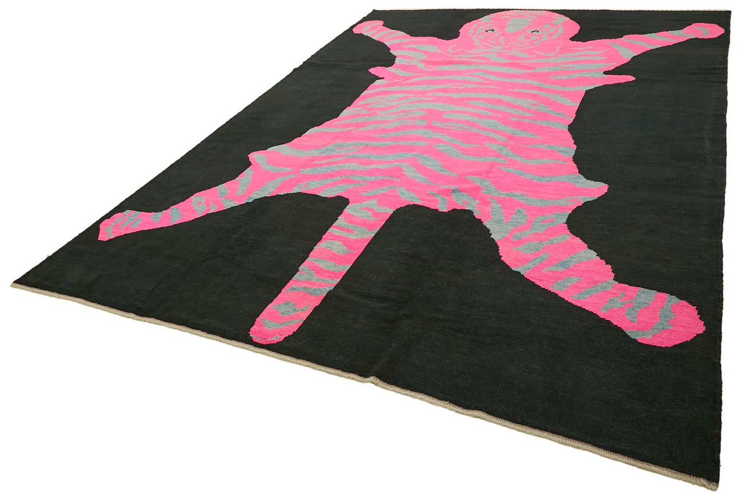 10x14 Hand-Knotted Tiger Oushak Rug - 46715