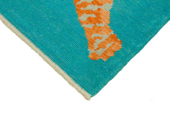 4x6 Hand-Knotted Tiger Oushak Rug - 46716