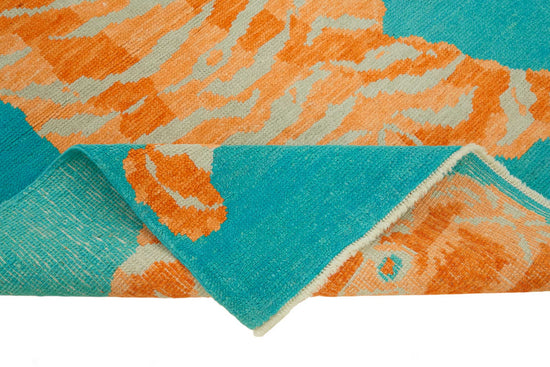 4x6 Hand-Knotted Tiger Oushak Rug - 46716