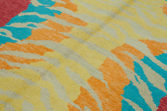 6x8 Hand-Knotted Tiger Oushak Rug - 46720