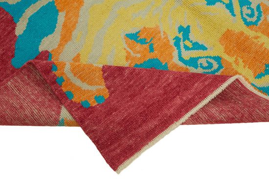 6x8 Hand-Knotted Tiger Oushak Rug - 46720