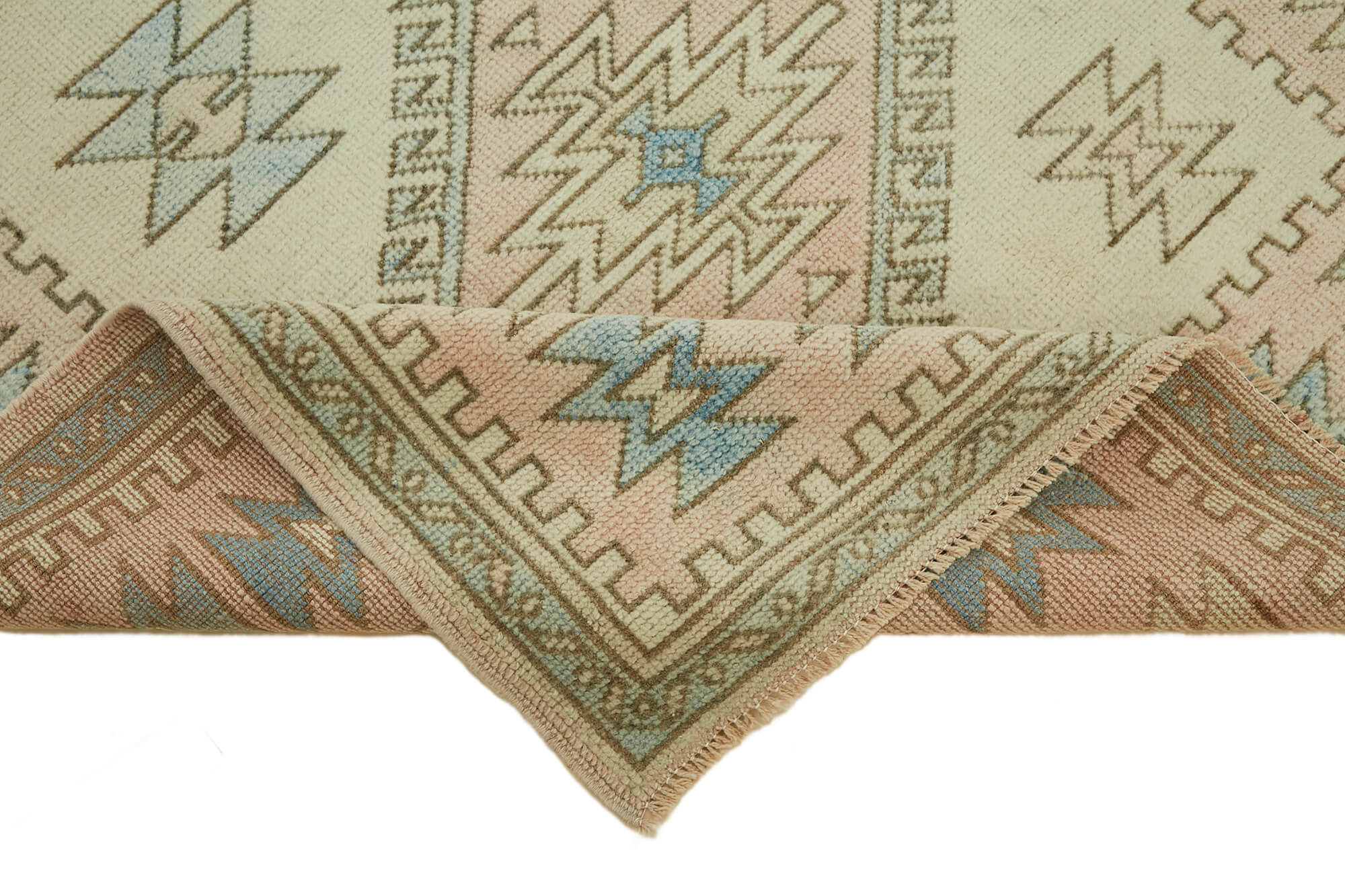 4x7 Vintage Handmade Anatolian Rug - 46735