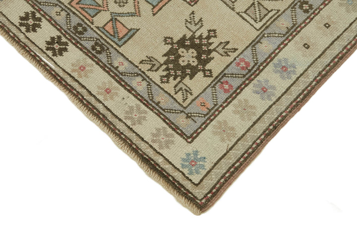 4x7 Vintage Handmade Anatolian Rug Rug - 46736