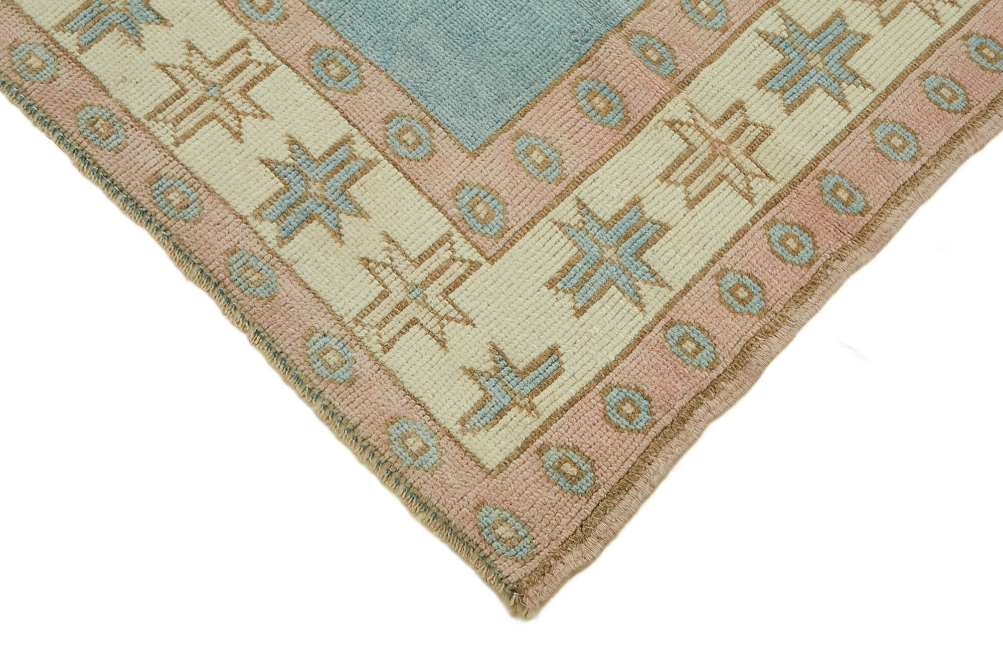 5x7 Vintage Handmade Anatolian Rug - 46740