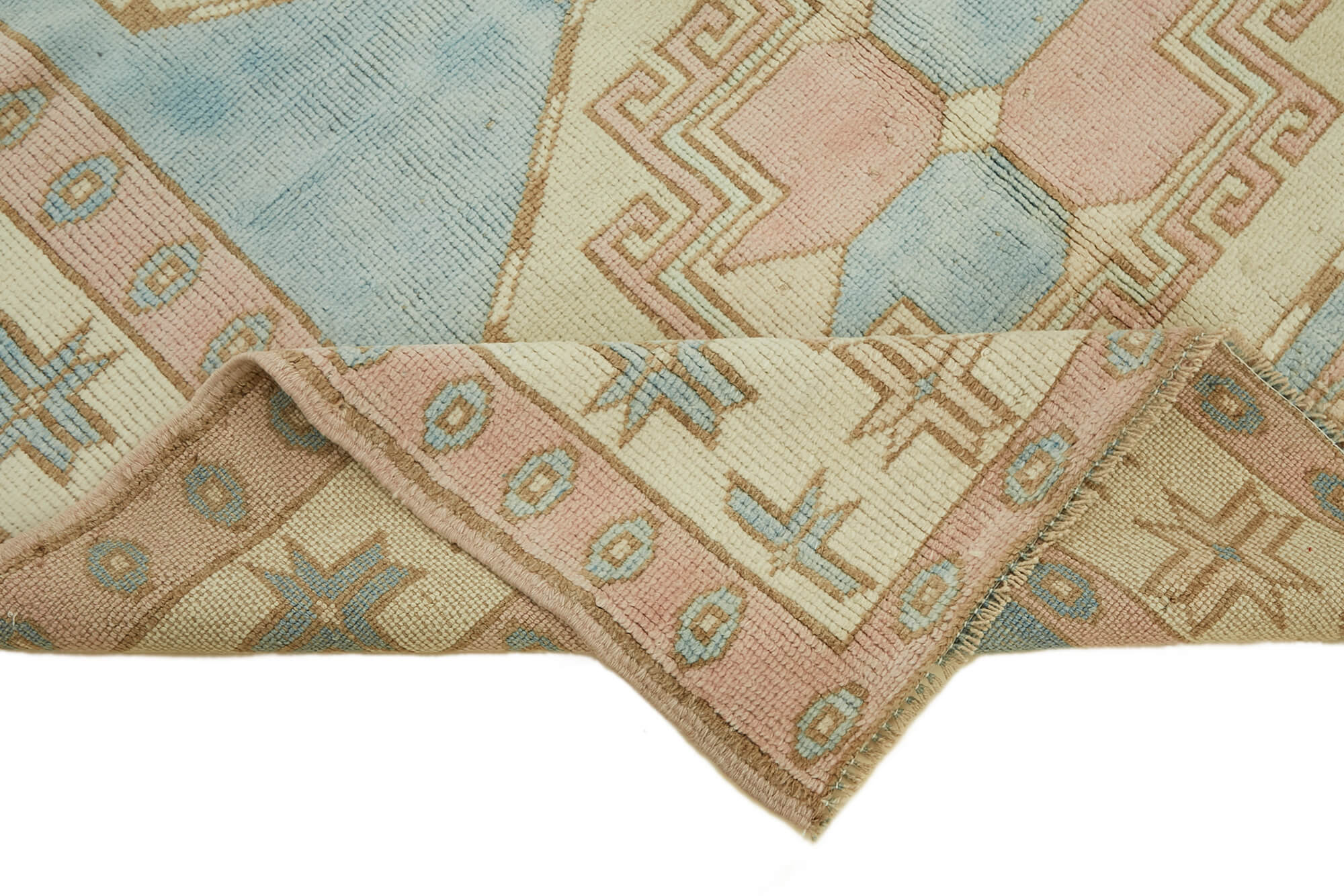 5x7 Vintage Handmade Anatolian Rug - 46740