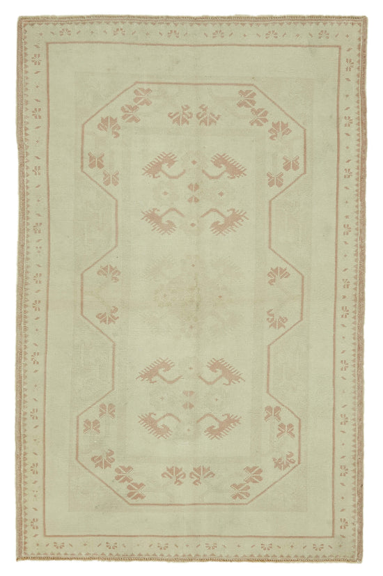 4x7 Vintage Handmade Anatolian Rug - 46741