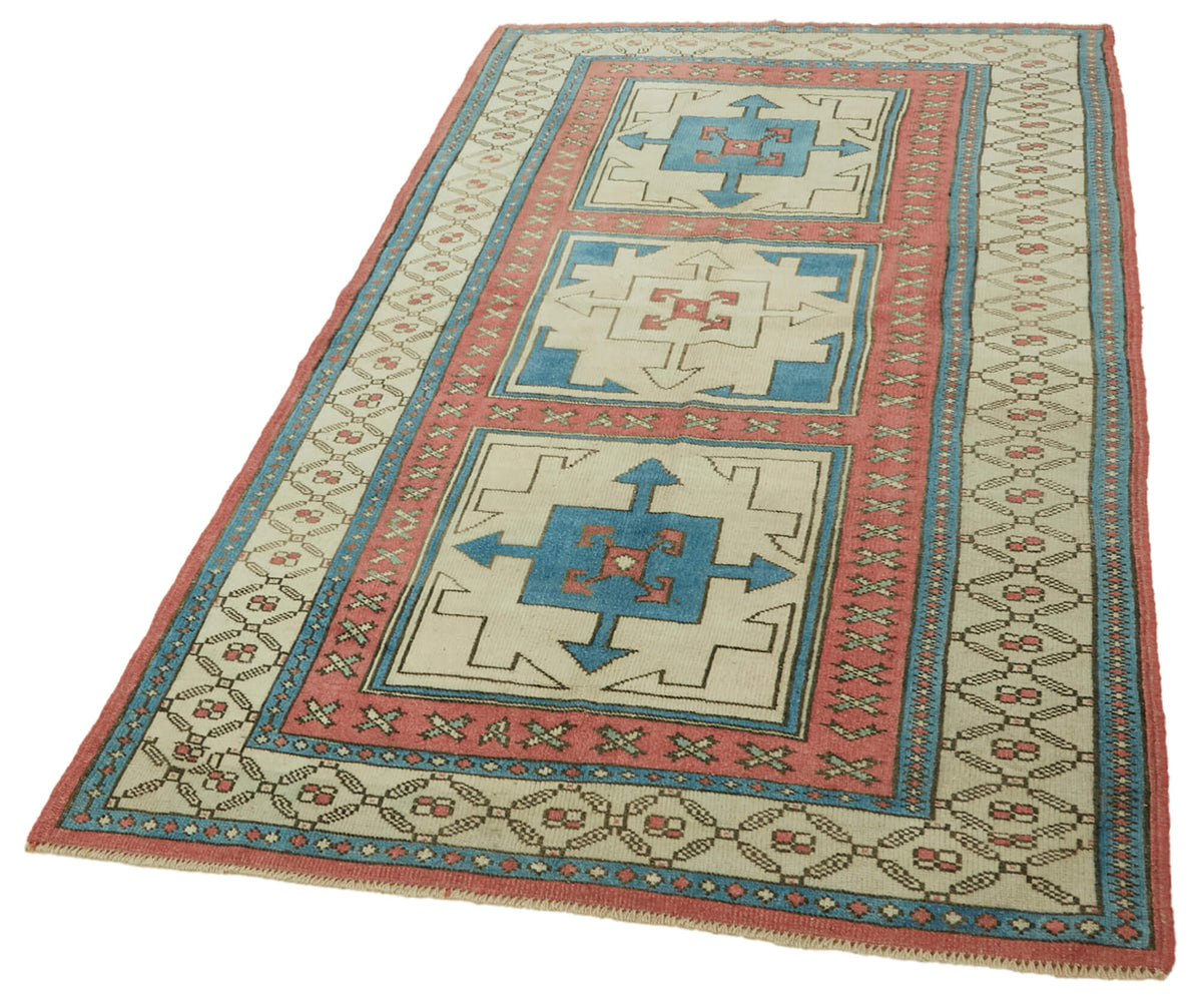 4x7 Hand-Knotted Anatolian Rug - 46742