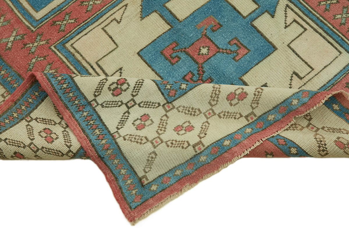 4x7 Hand-Knotted Anatolian Rug - 46742