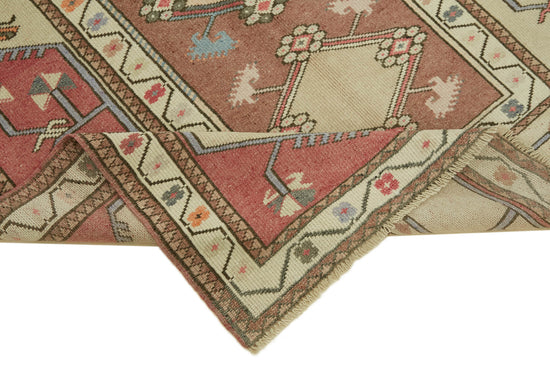4x7 Vintage Handmade Anatolian Rug - 46743