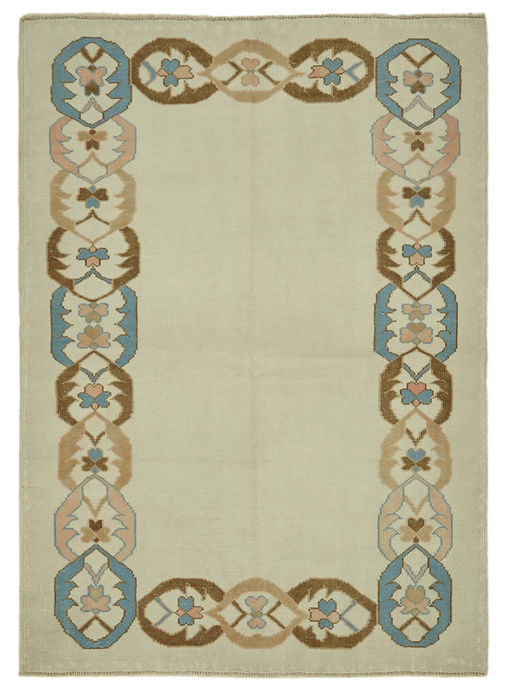 5x6 Vintage Handmade Anatolian Rug - 46744