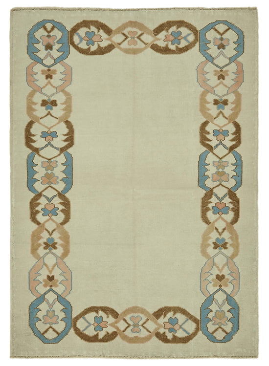 5x6 Vintage Handmade Anatolian Rug - 46744