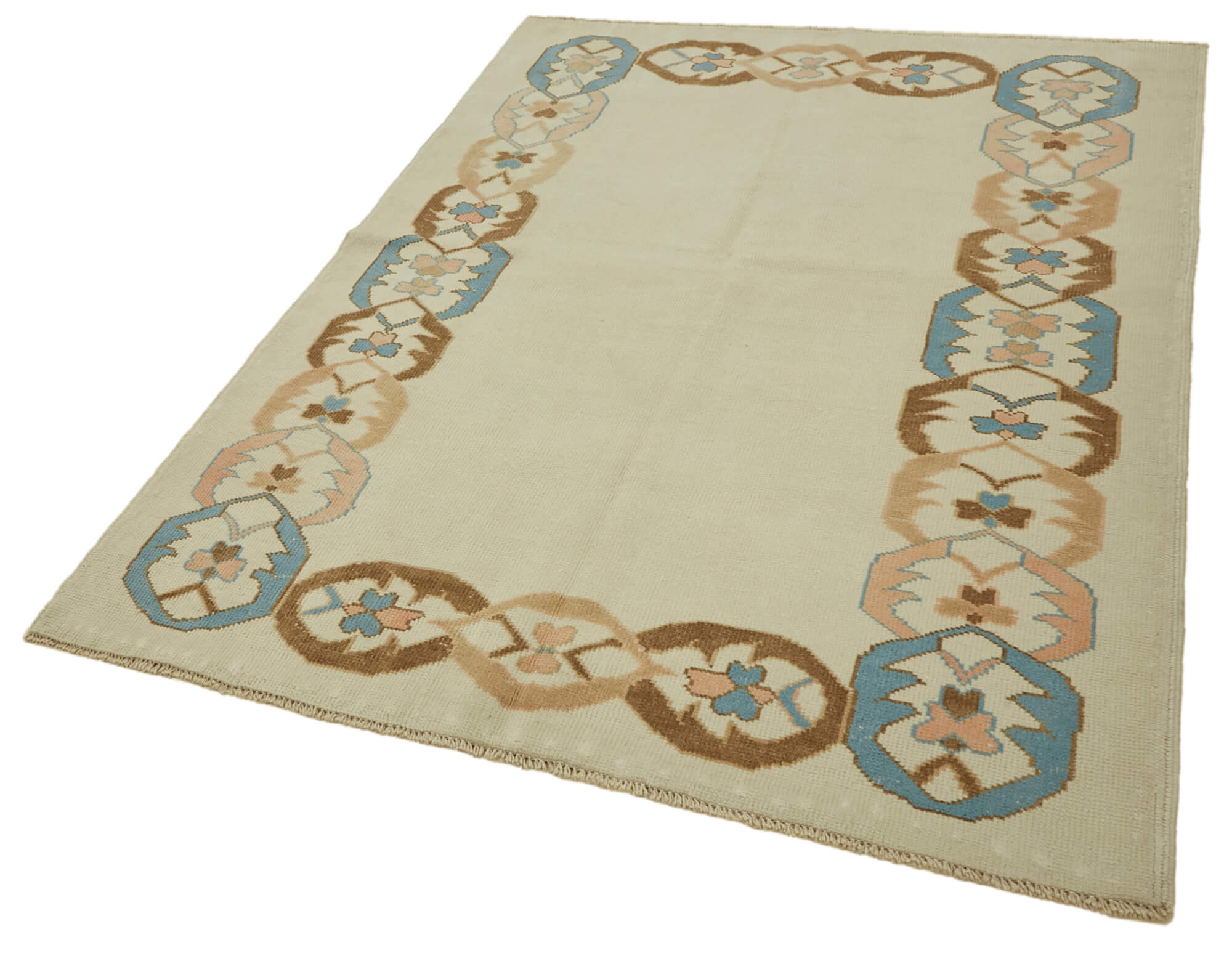5x6 Vintage Handmade Anatolian Rug - 46744