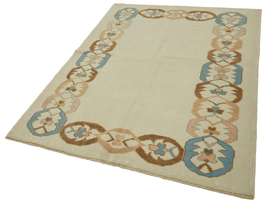 5x6 Vintage Handmade Anatolian Rug - 46744