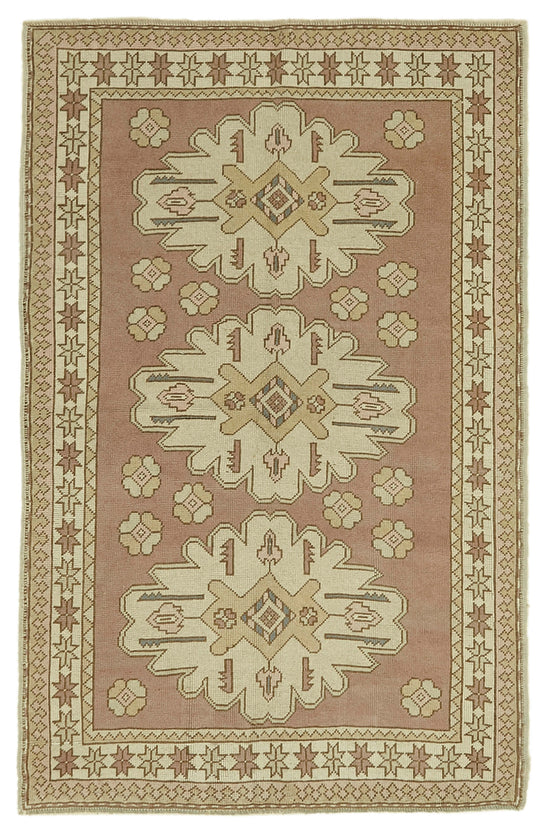 4x6 Vintage Handmade Anatolian Rug - 46745