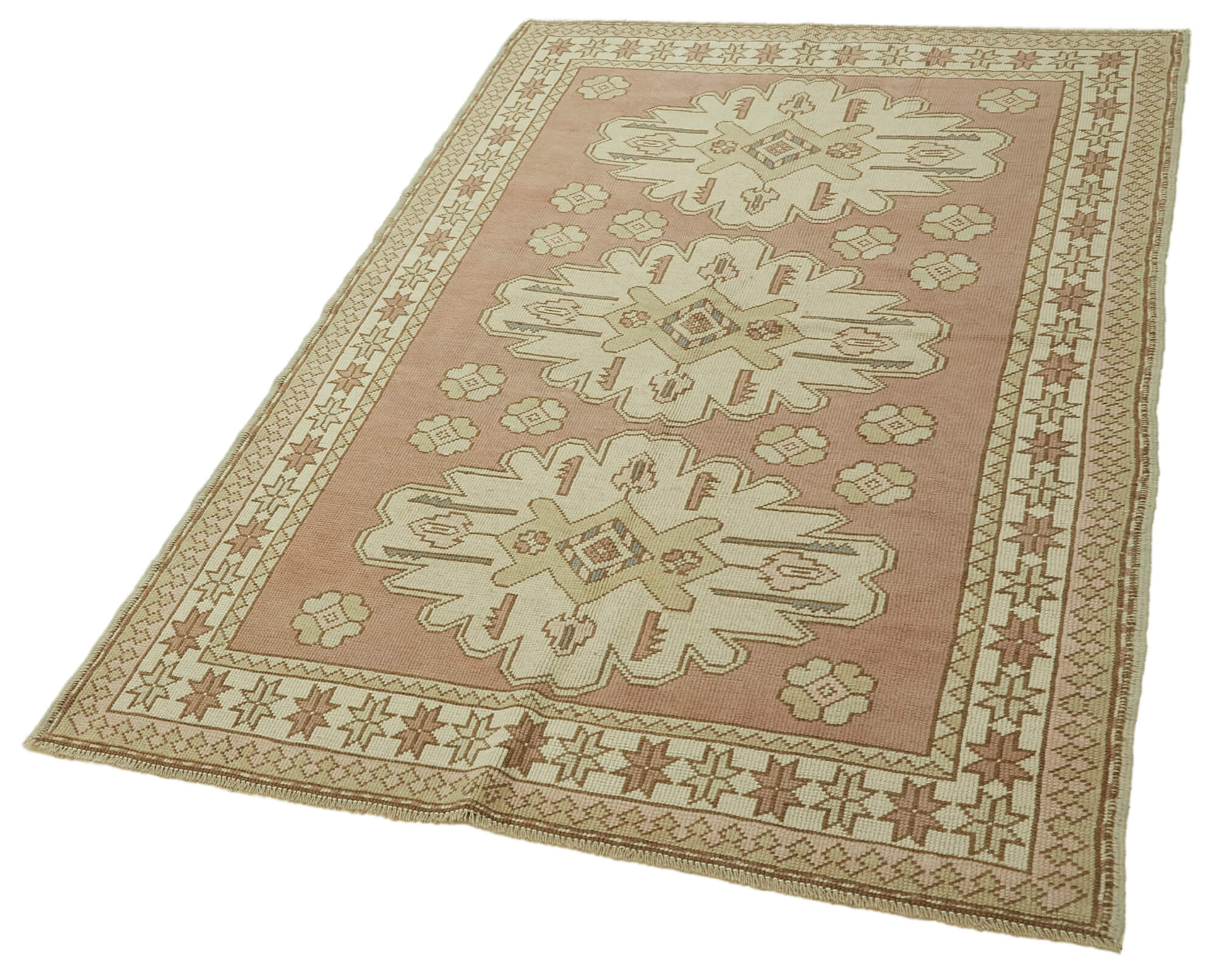 4x6 Vintage Handmade Anatolian Rug - 46745