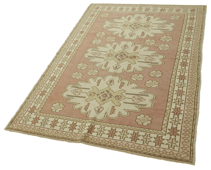 4x6 Vintage Handmade Anatolian Rug - 46745