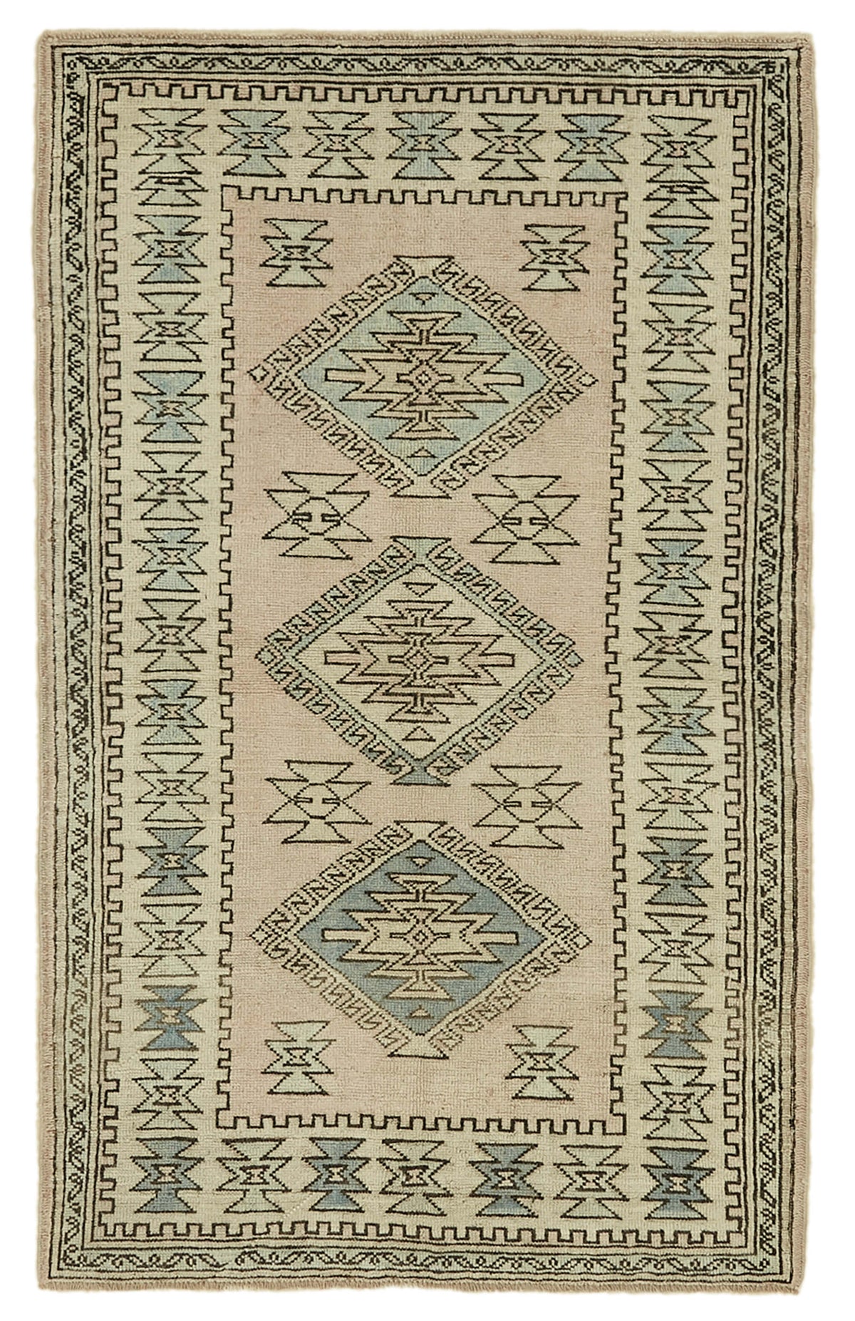 4x6 Hand-Knotted Anatolian Rug - 46746
