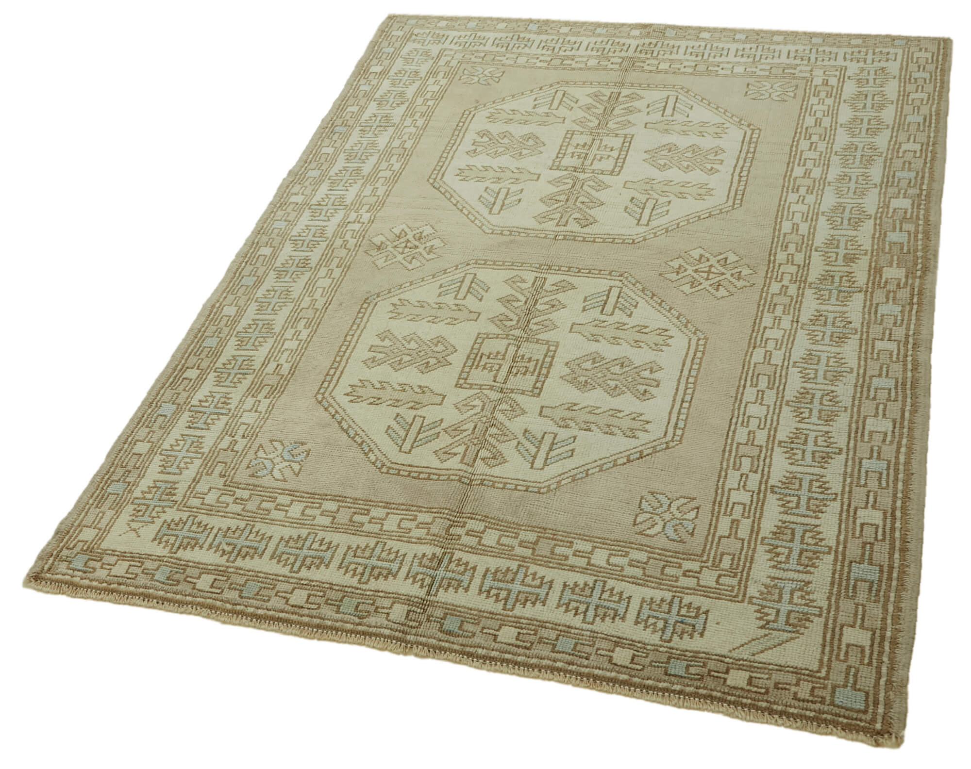 4x6 Vintage Handmade Anatolian Rug - 46748