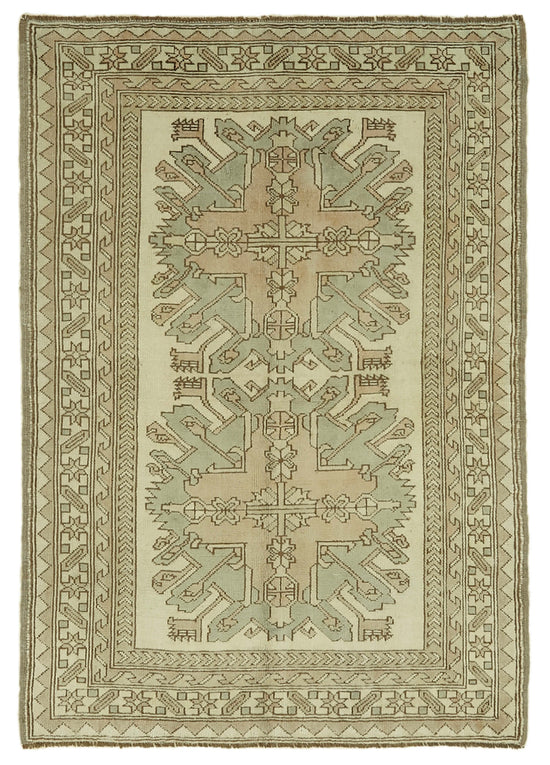 4x6 Vintage Handmade Anatolian Rug - 46750