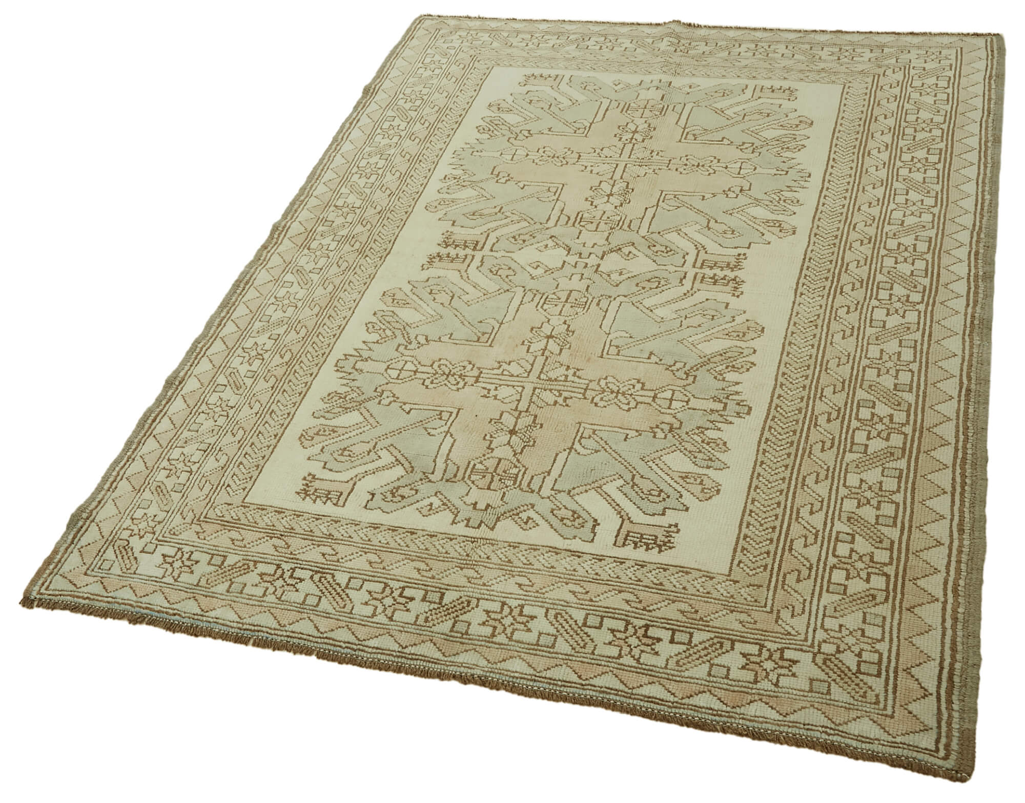4x6 Vintage Handmade Anatolian Rug - 46750