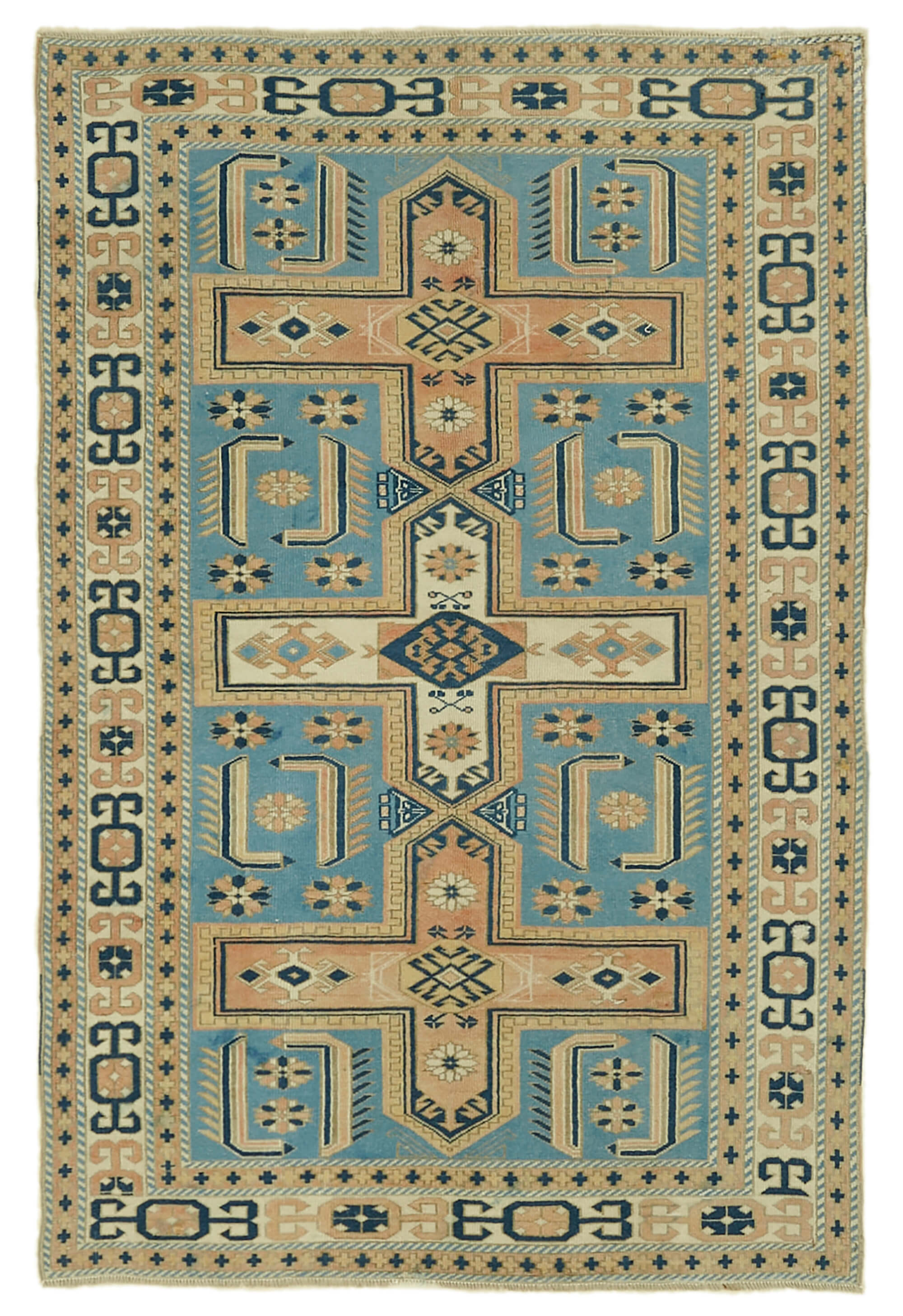 4x6 Vintage Handmade Anatolian Rug - 46751